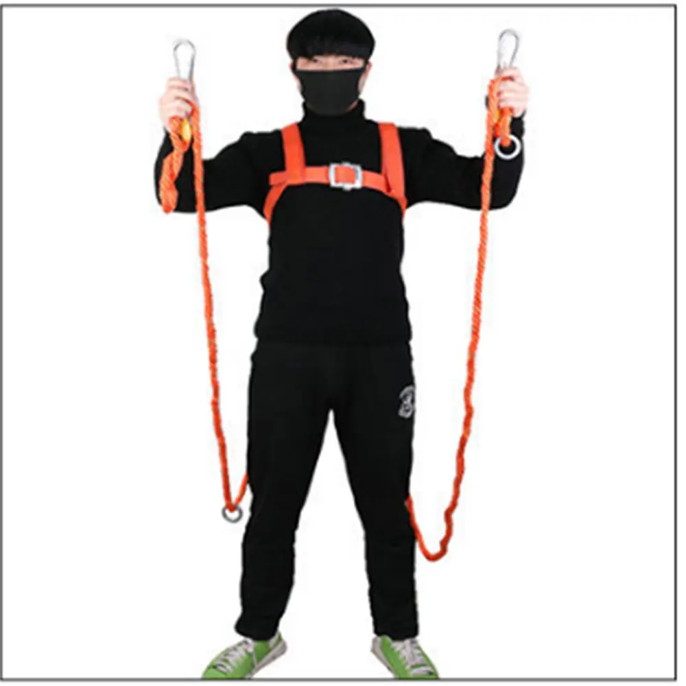 

High-altitude full body harness double-back electrician five-point aerial work fall protection climbing safety belt