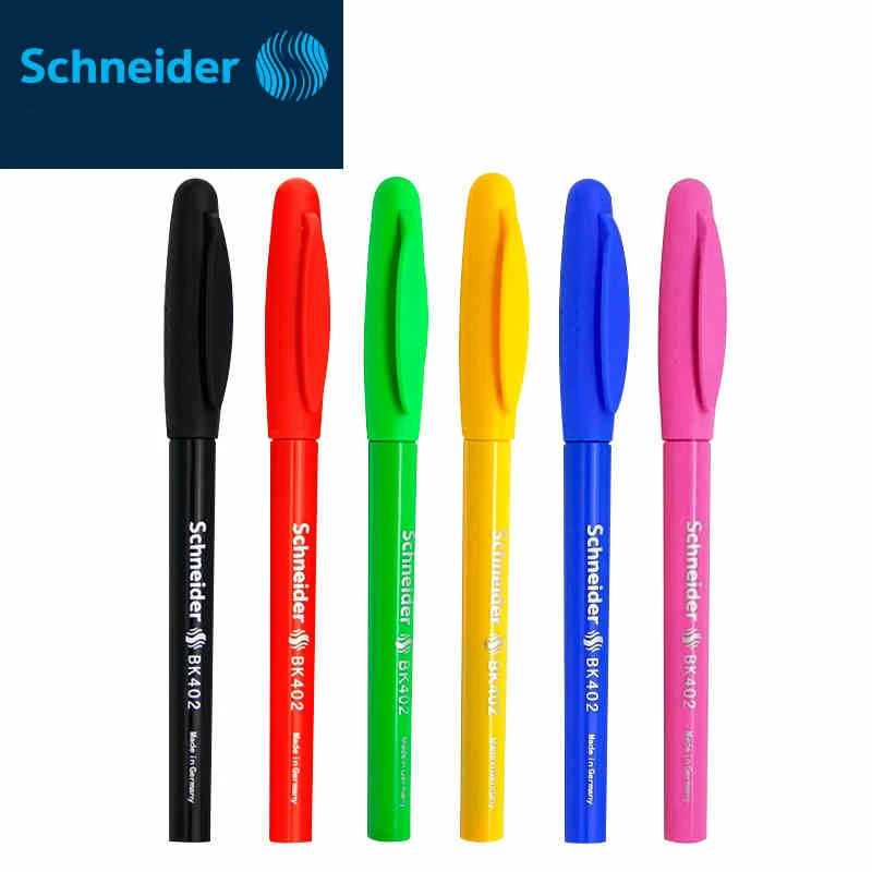 

Germany Schneider BK402 Fountain Pen Ink Pen Iraurita Nib 0.5mm Students Calligraphy Pen School Stationery Office Supply ABS