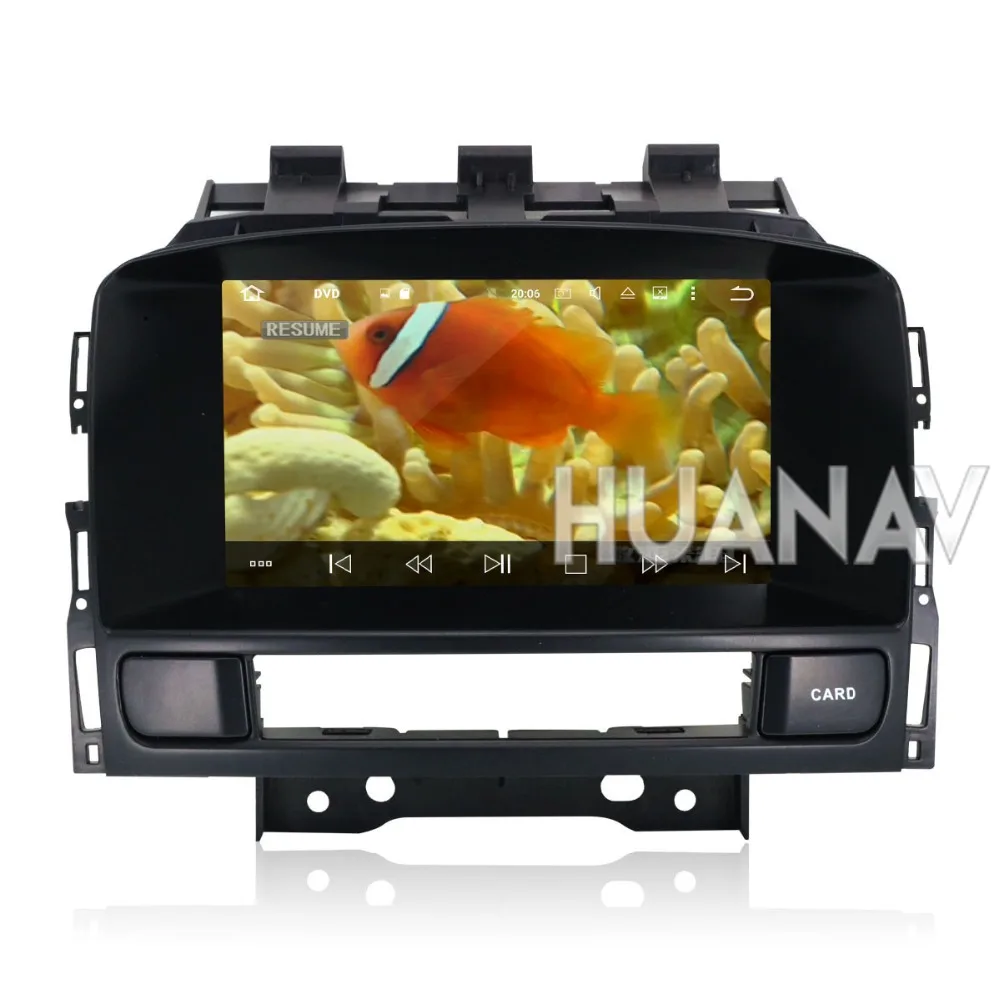 Top Car DVD player GPS navigation for OPEL Vauxhall Holden Astra J 2010-2013 multimedia 2 din auto radio Stereo unit Android8.1 32GB 3