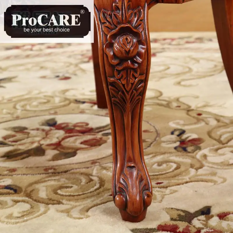 American-style Dining Chairs, High-end Classical Solid Wood Leisure Chairs