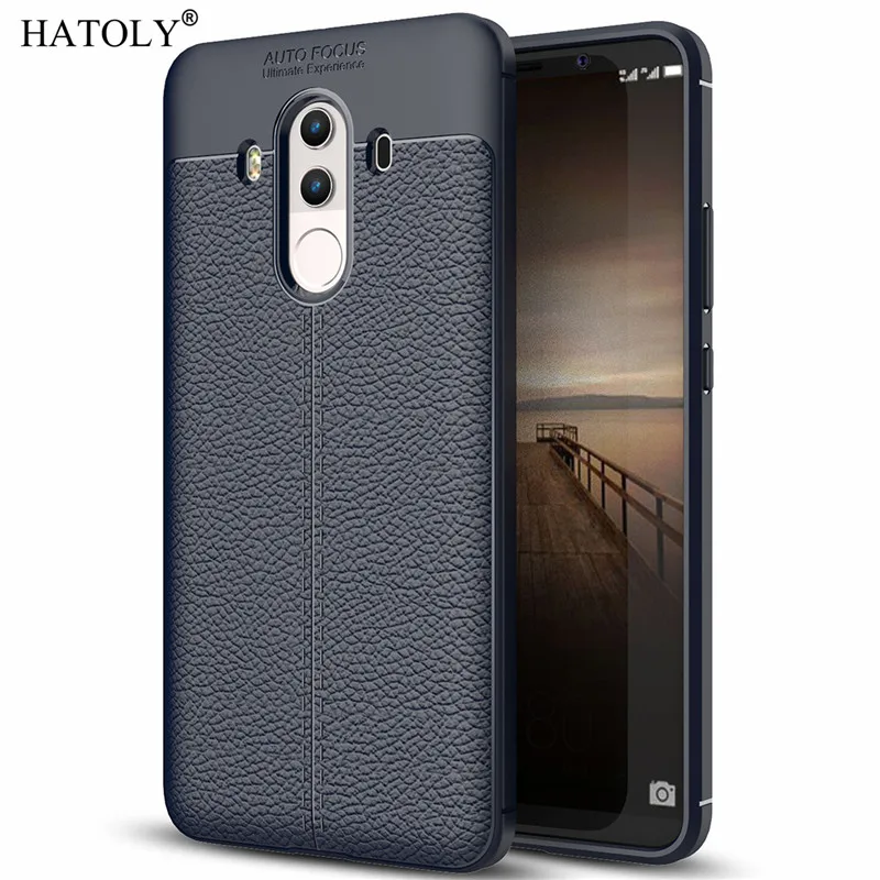 

HATOLY Case For Huawei Mate 10 Pro Pattern PU Leather Dirty Resistant Soft TPU Silicone Back Cover Case For Huawei Mate 10 Pro