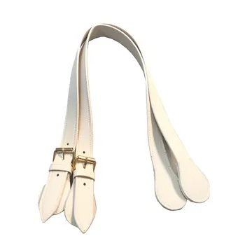 

1 pair 47 65 70 cm PU leather& Ribbons handle for your obag replaceement for justo women bag adjustable handle