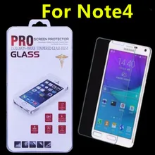 100 шт. Премиум 0,3 мм 2.5D ультратонкое защитное покрытие из закаленного Стекло Экран Защитная пленка для samsung Galaxy Note 4 N9100
