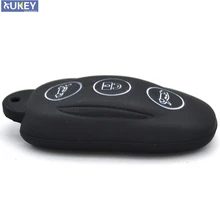 Автомобильный силиконовый чехол для ключей дистанционный кармашек для часов для Tesla модель S/3/X силиконовые чехлы для ключей держатель 75D 90D P100D брелок Стайлинг