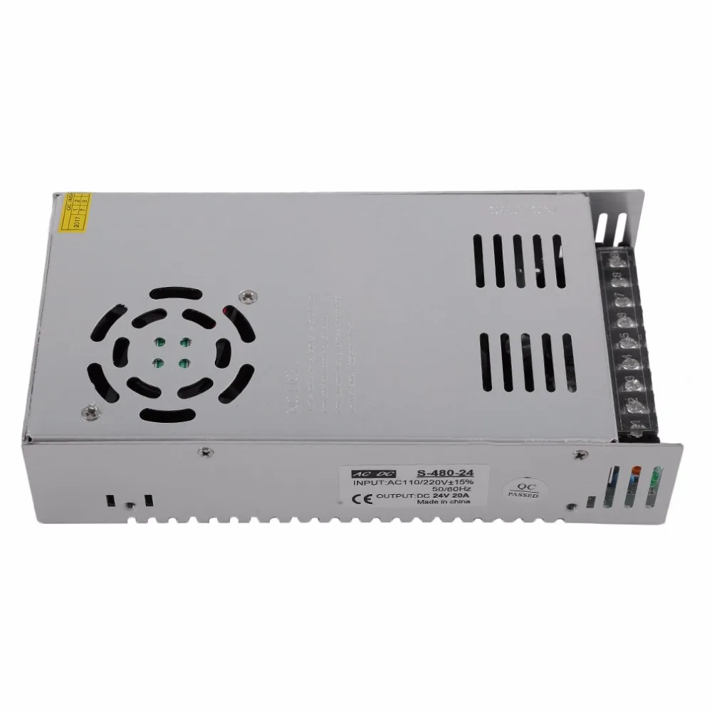 DC 24V 20A Voltage Transformer Switching Power Supply Switch for LED