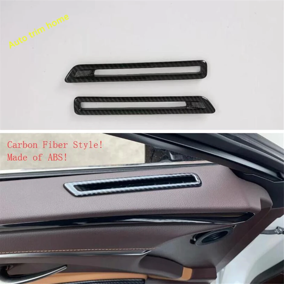 

Lapetus Car Door Inside Air Conditioning AC Outlet Vent Cover Trim 2 Pcs Fit For Lexus ES 2018 2019 / ABS