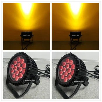 

20lot Waterproof putdoor buidling wash wall LED Flat Par 14x15W RGBWA DMX Stage Lights led spot light