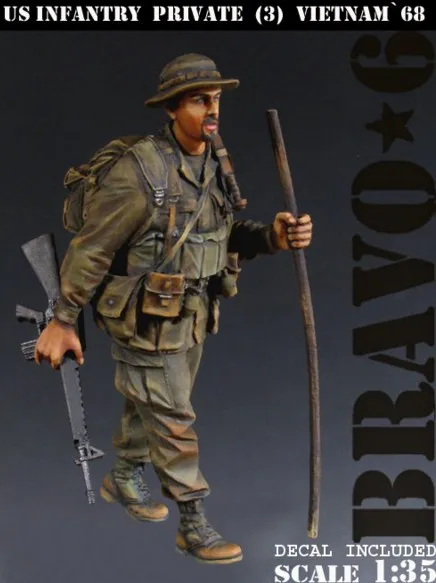 

1/35 scale Vietnam war US military expedition miniatures Resin Model Kit figure Free Shipping