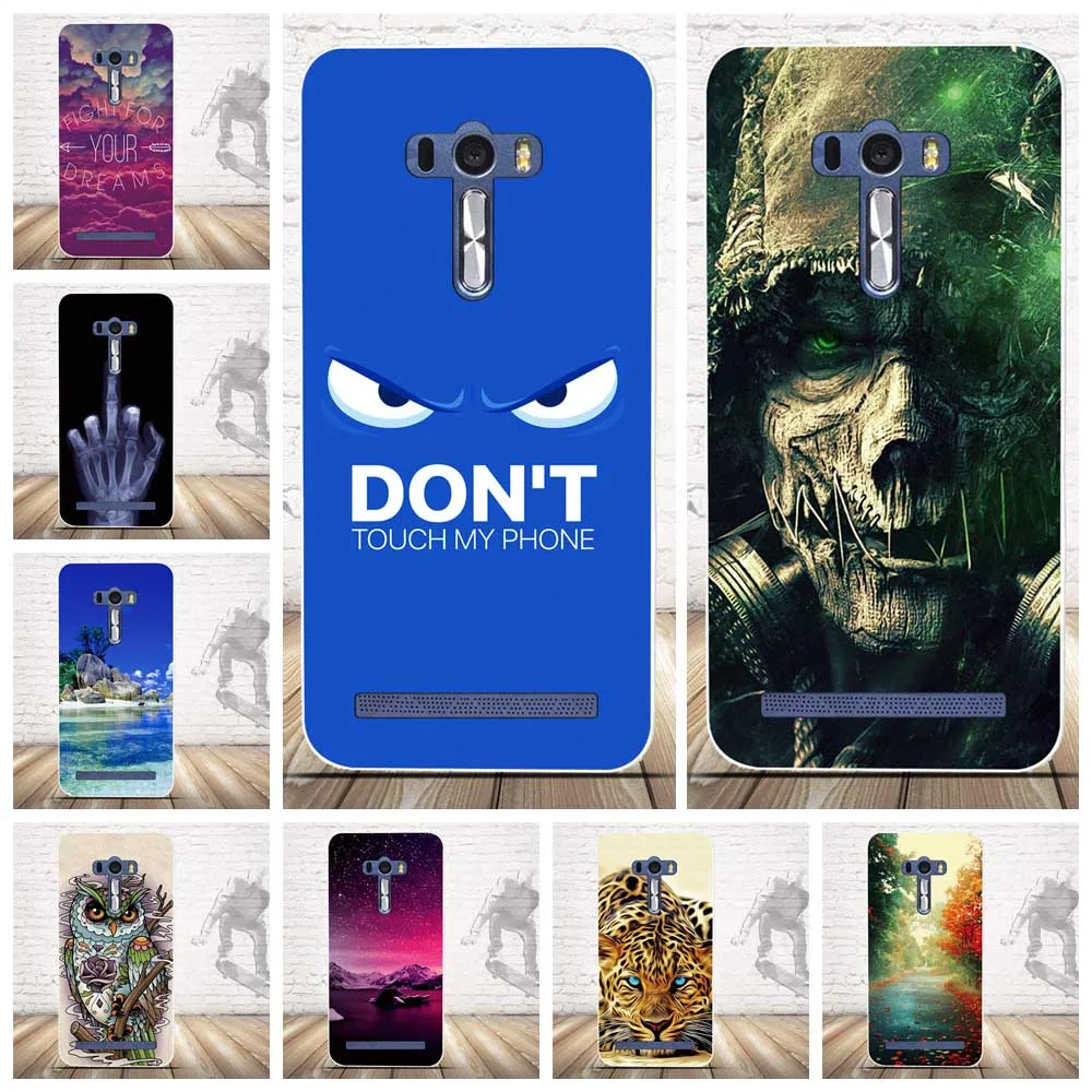 

Luxury Phone Cases For Asus Zenfone Selfie ZD551KL Back Cover 3D Silicone TPU Coque For Fundas Asus Zenfone Selfie ZD551KL Case