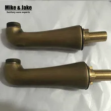 Adaptateur de robinet de baignoire | Antique, jambe d'extension de baignoire pour robinet de bain, accessoire de robinet de salle de bains