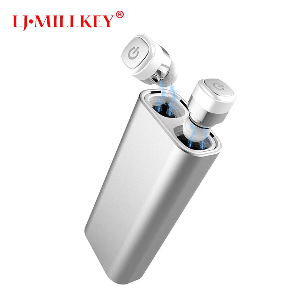 

Control Mini Earbuds TWS Earphone WaterProof Bluetooth Headset Handsfree with Charging Box For Smartphone LJ-MILLKEY YZ128