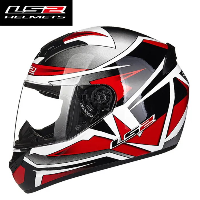 LS2 мотоциклетный шлем для гонок с полным лицом Casque Capacete Casco Moto Helm Kask шлемы Краш для Benelli Motociclista LS2 ROOKIE - Цвет: 4