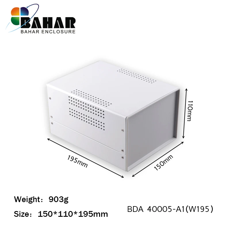 BDA40005- Iron enclosure for  power junction box 195*150*110mm W195 