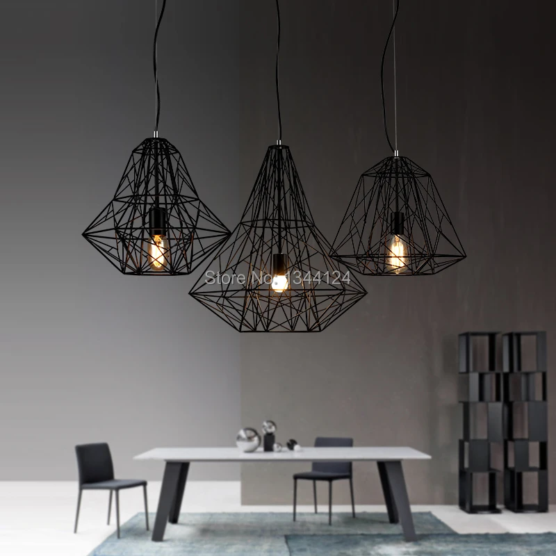 wing royal scandinavian retro bar iron lamp modern retro ceiling lights