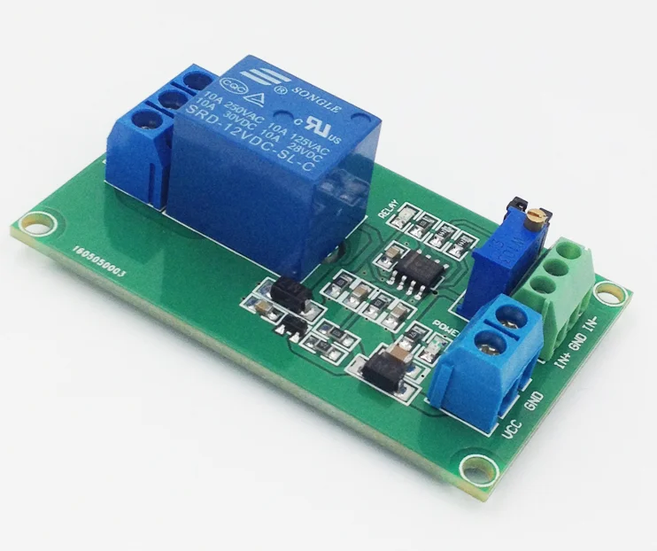 

DC12V Auto Circuit Modifications Voltage Comparator LM393N for Remote Control