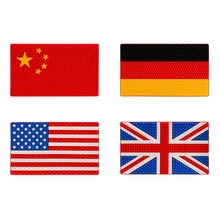 Non-Slip Pad China UK US Germany Flag Anti Slip Mat Car Sticky for Phone GPS Coin Key Holder 26*15.5cm Auto Interior Accessories
