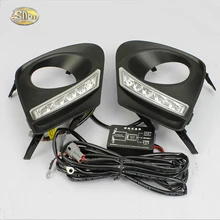 SNCN светодиодный Габаритные огни для Toyota Corolla 2011 2012 2013 DRL Туман крышку лампы свет