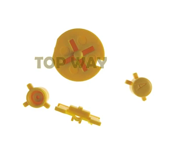 

50sets Plastic Colorful Buttons Keypads for Gameboy Color Buttons for GBC D Pads A B Buttons Set