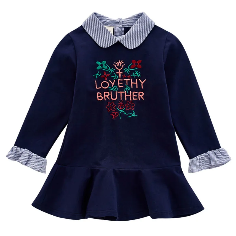 

Girls Dresses Long Sleeve Plaid Dresses For Girls Shirt Dress Brand Spring Kids Blouses Casual Children Clothing 3 5 7 9 11 12Y