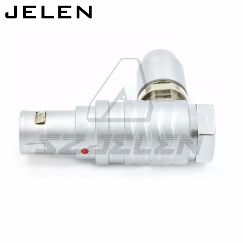 

8 pin connector FHG.1B.308.CLAD, 90 degrees looper single positioning plugs, communication cable plug connector 8 pin