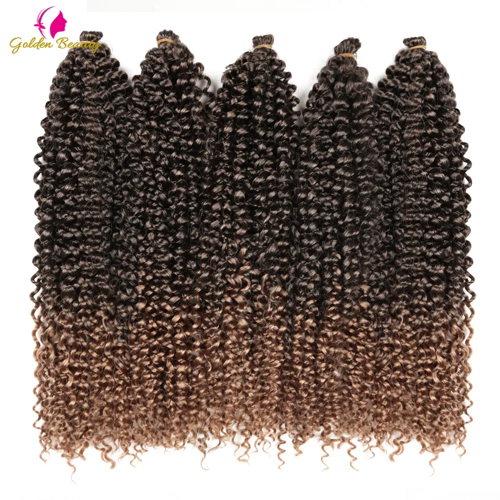 Hair-Extensions Braiding-Hair Crochet Passion Twist Water-Wave Synthetic Bohemia Long