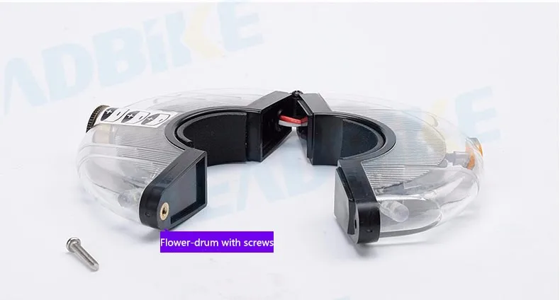 Leadbike luz da roda da bicicleta frente