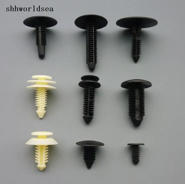 shhworldsea 100pcs car fastener trim panel seat back panel retainer