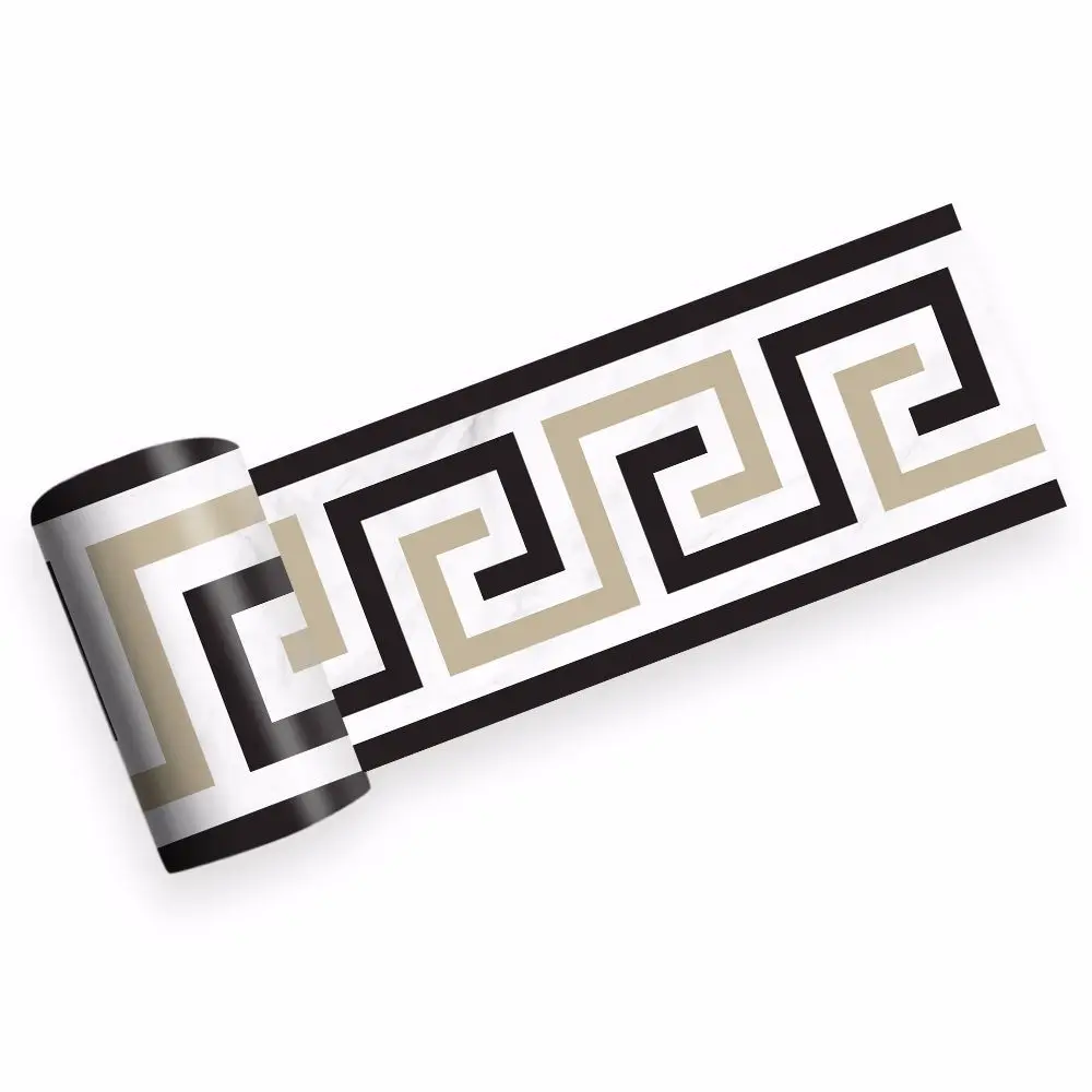 

Waist Line Pvc Corner Kitchen Vanity Restaurant Side Line Border Protective Roll Sticker Home Hotel Decoration Wall Stickers