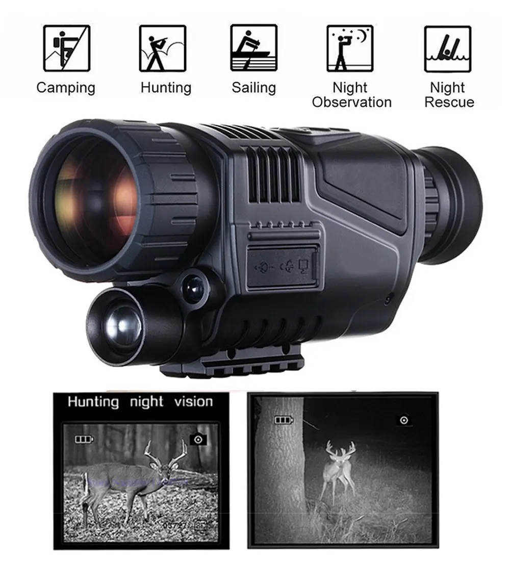 14-NV001 5x40 Infrared IR Digital Night Vision Monocular (6)