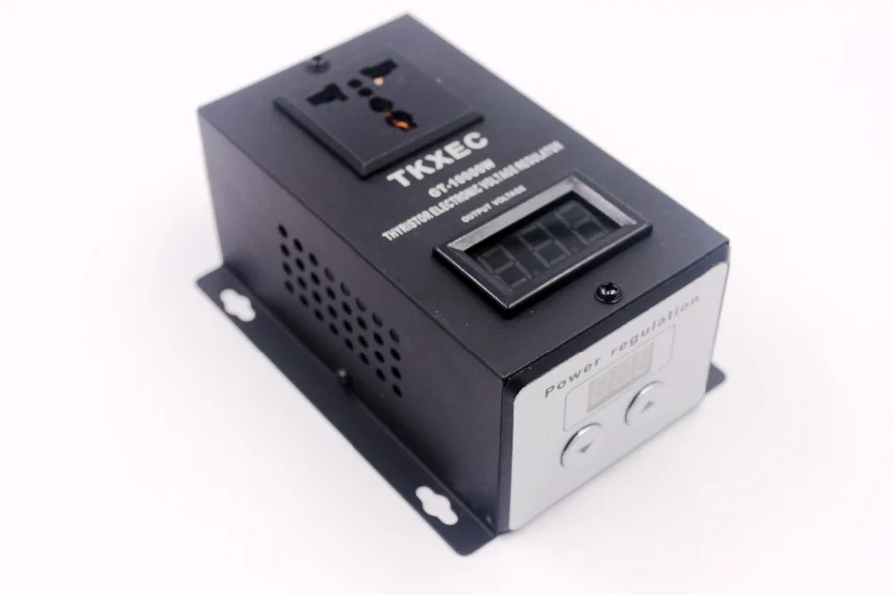 

Digital display Power Regulation AC 220V 10000W SCR Electronic AC 10-220V Voltage Regulator Motor Controller Speed adjust