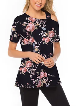 

Women Short Sleeve T-Shirts 2019 Fashion Different Pattern For Choice Loose Tops And Shirts Summer Women Short Sleeve T-Shirts