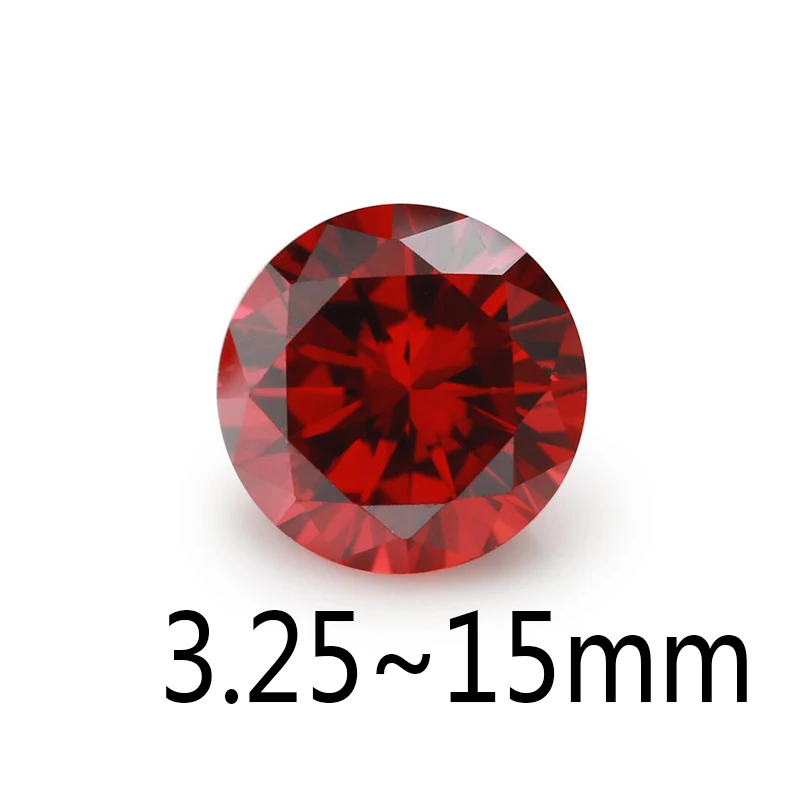 4mm AAA Clear Crystal Cubic Zirconia Stone Colored Transparent Color Round Cut Loose Cz Diy Jewelry Findings