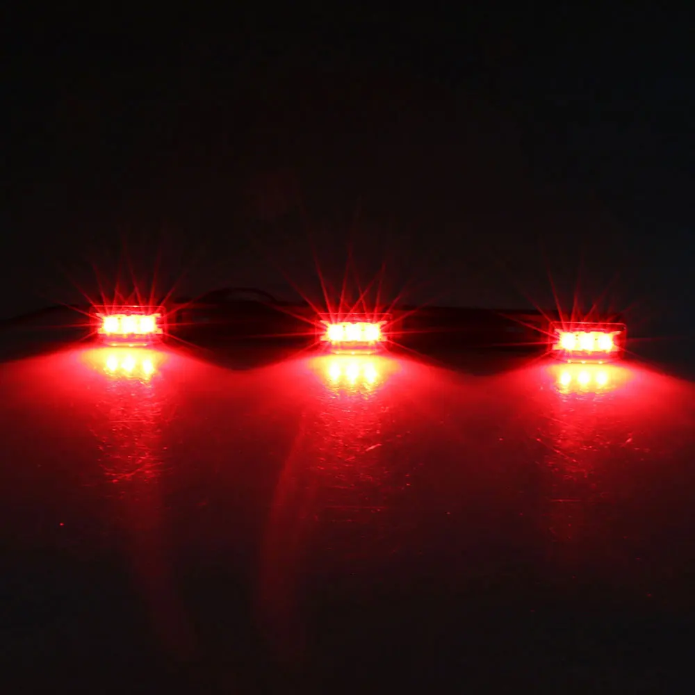 Vehemo 12 в автомобили Боковой габаритный фонарь боковые фонари RV прочные сигнальные огни звукосниматель задние фонари грузовик задние боковые лампы автомобильные аксессуары