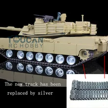 HengLong 1/16 масштаб M1A2 Abrams RTR rc Танк металлические гусеницы колеса 360 градусов вращения башни 3918 TH00148