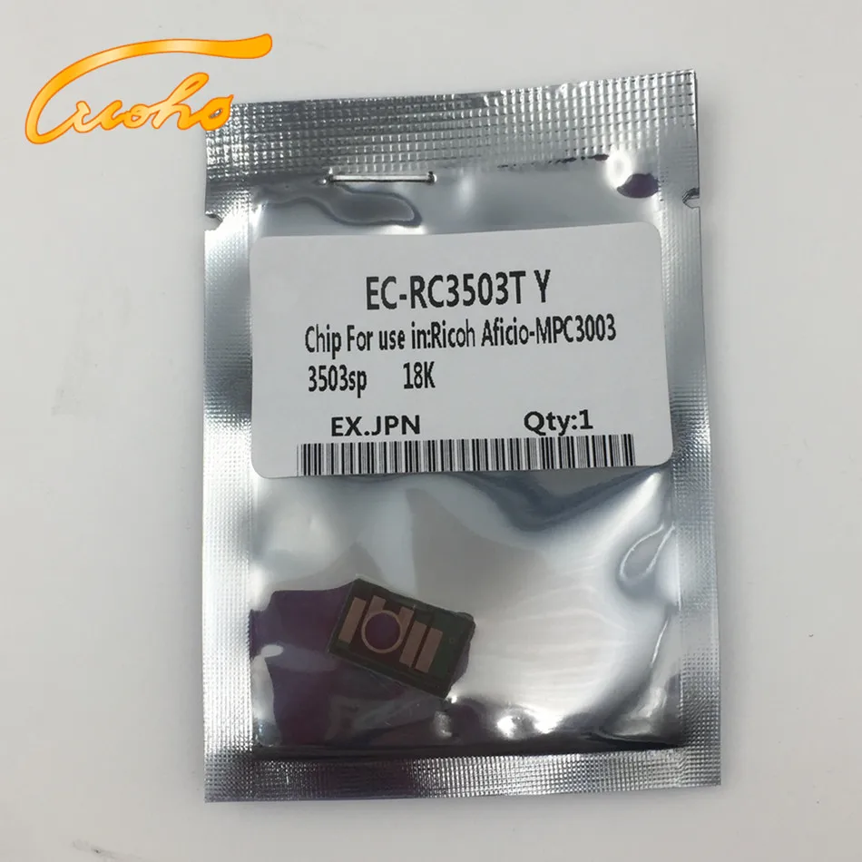 Ricoh MPC3003 toner chip Y