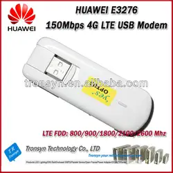 Оптовая продажа Оригинальных разблокировать 150 Мбит/с Huawei e3276s 4 г LTE USB реализации порта с Сим слот для карт Поддержка B1 B3 B7 b8 B20