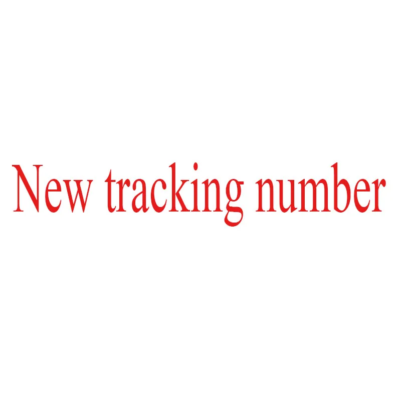 

this is for ask new Ailexpress Stand shipping track number to help resend or other requirement