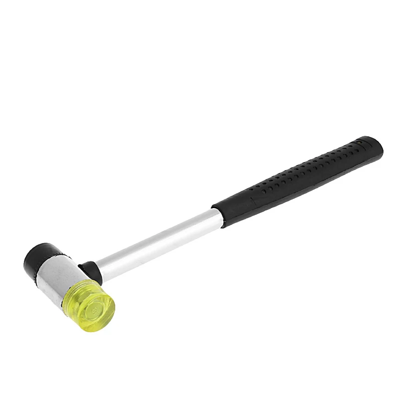 

25mm Double Face Soft Touch Hammer Rubber Hammer Leather DIY Tool