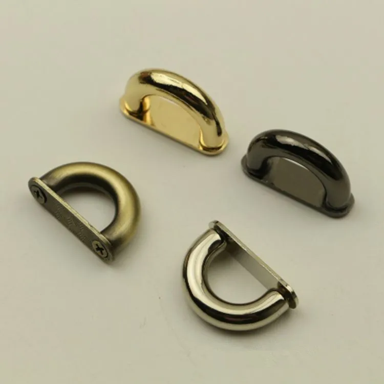 

4pcs Metal Zinc Alloy Arch Bridge Buckle for Handbag Decor Accessory Clasp Package Hardware Snap DIY Bag Hanger Fastener Buckles