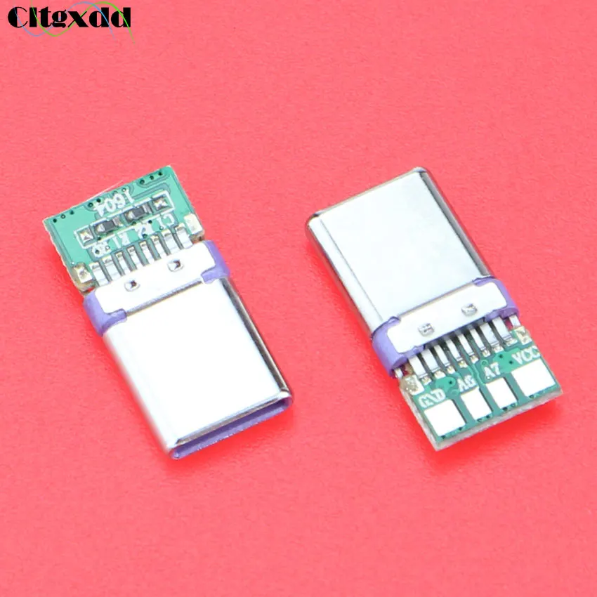 CLTGXDD 1 шт. 5A DIY USB 3,1 type-C штекер тип сварки разъем типа C данных и зарядки сварной провод разъем