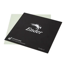 Ender-3/CR-20 кровать съемная пластина 3d принтеры платформа с подогревом построить поверхность 235 мм x 235×1 мм для очаг