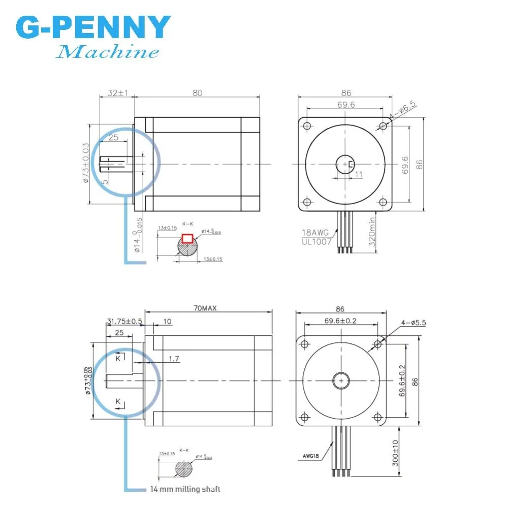 motor de passo cnc router torno 2 phase30a 02