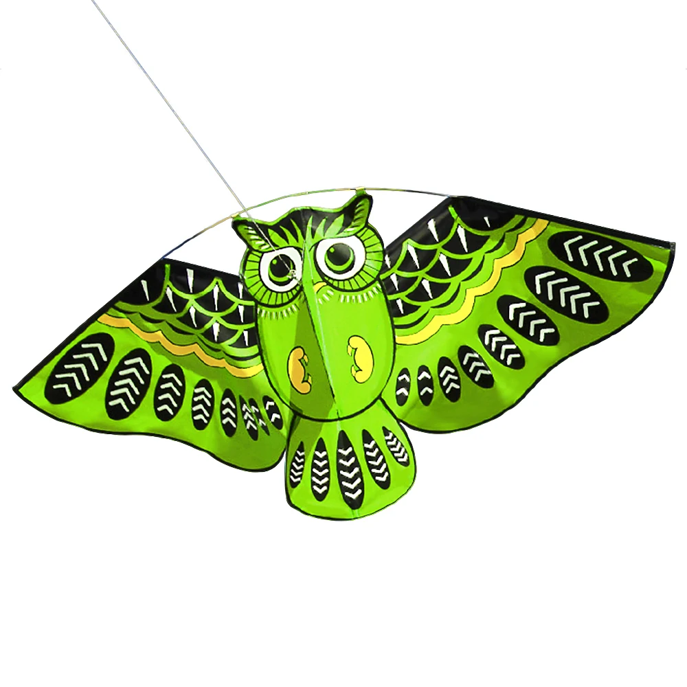 110X50 см Красочный мультфильм сова Летающий воздушный змей с 50 м воздушный змей линия легко Летающий воздушный змей Спорт на открытом воздухе дети лучшие подарки игрушки для детей