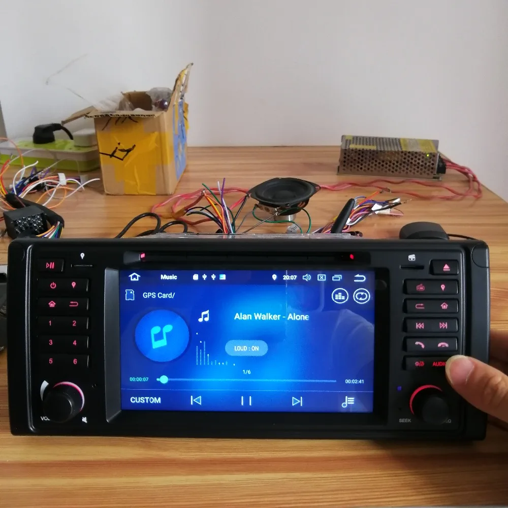 Flash Deal Newest Android 8.0 Octa Core 4G RAM 64G ROM GPS Navigation 7 " Car DVD Player for BMW E39 5er/M5 96-03 with Radio/Bluetooth/RDS 43