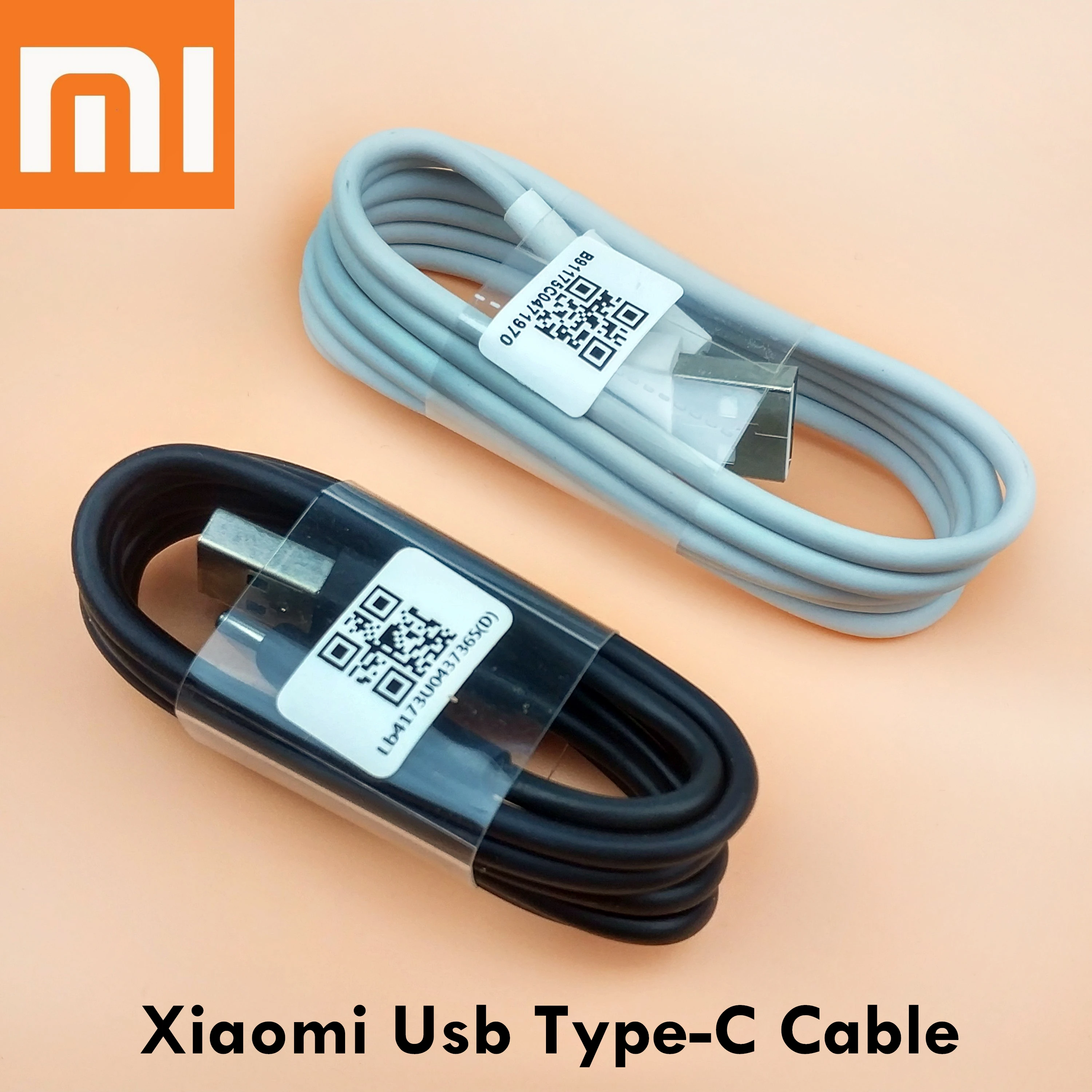 Original Xiaomi Mi 9 Charger cable Usb Type C Quick Fast 100cm black