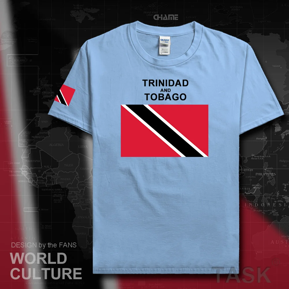 Trinidad and Tobago men t shirt tops 2017 jerseys nation team tees