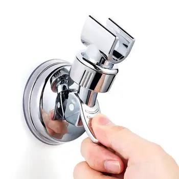 

Bathroom Accessorries Adjustable Shower Head Handset Holder Rack Bracket Suction Cup Shower Holder Wall Mounted Shower Holder