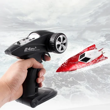 

Large Remote Control Boat Charging High Speed Water Cooled Remote Control Speedboat Wireless Waterproof Children's Electric Toys