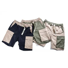 Новые летние армейские Шорты Cargo Мужская сумка с карманами Регулируемая Талия военные Короткие штаны нейлоновые Легкие уличные мужские шорты