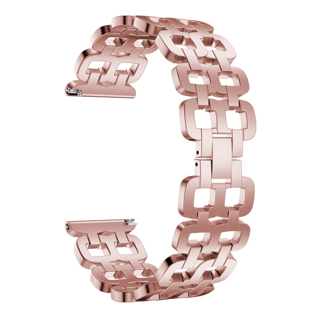 Strap Bracelet Stainless Steel for Fitbit Versa Lite Replacement Watch Band Sport Wrist Strap Smart Watch RoseGold 19Mar18
